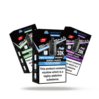 hayati pro ultra plus shisha 30k pods Hayati Shisha 30K Refill Pods | 20+ Flavours