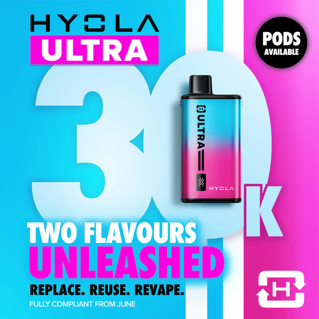 Hyola Ultra 30k Refill Pods | Only £4.99!