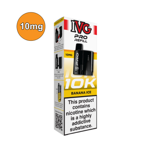 Banana Ice – 10mg IVG Pro 12 10K Replacement Pods