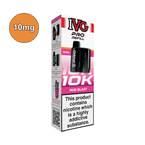 Hub Blast – 10mg IVG Pro 12 10K Replacement Pods