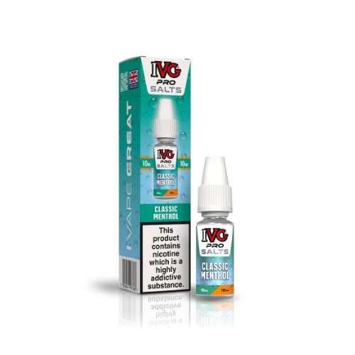 Classic Menthol – IVG Pro Salts Nic Salt E-Liquid