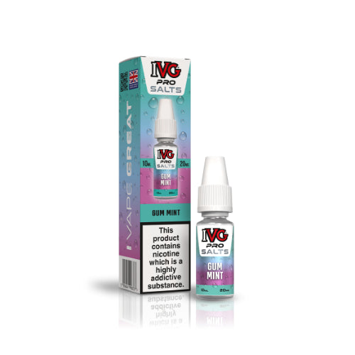 Gum Mint – IVG Pro Salts Nic Salt E-Liquid
