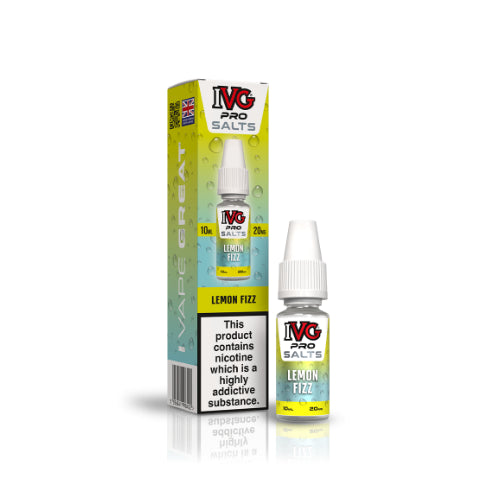 Lemon Fizz – IVG Pro Salts Nic Salt E-Liquid