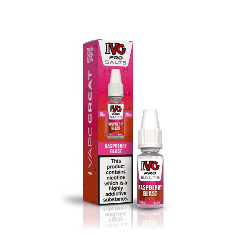 Raspberry Blast – IVG Pro Salts Nic Salt E-Liquid