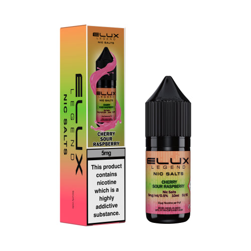 Cherry Sour Raspberry - Elux Legend Nic Salts 10ml