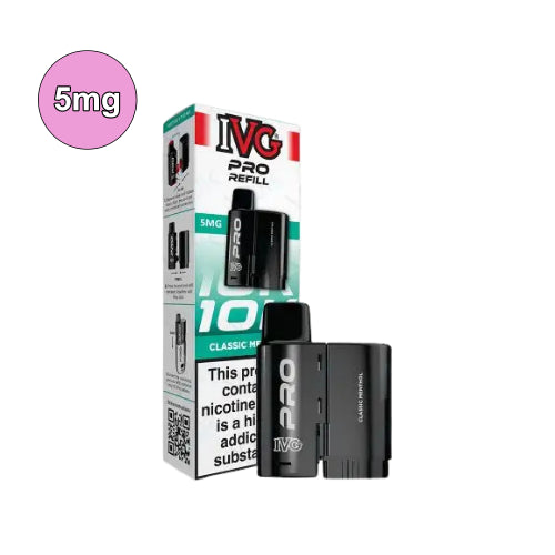 Classic Menthol – 5mg IVG Pro 12 Refill Pods