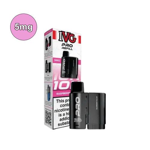 Raspberry Blast – 5mg IVG Pro 12 Refill Pods