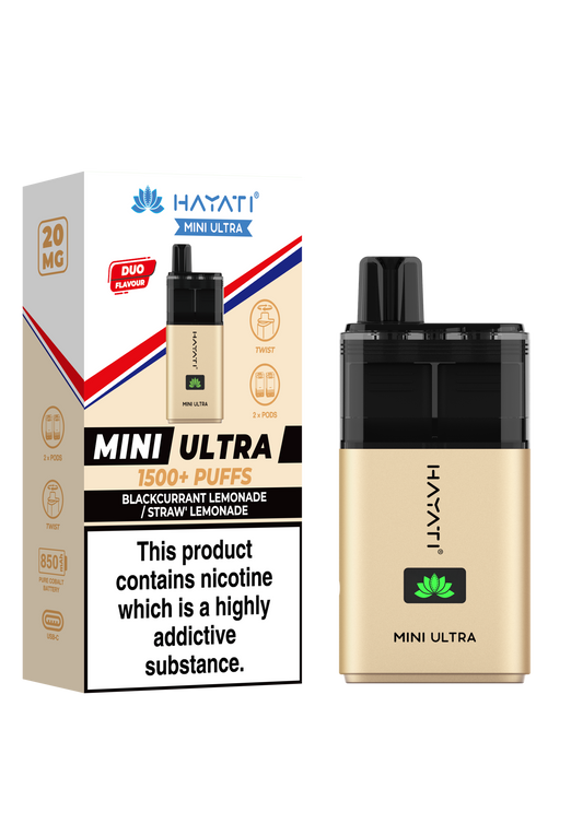 Hayati Mini Ultra 1500+ Puffs