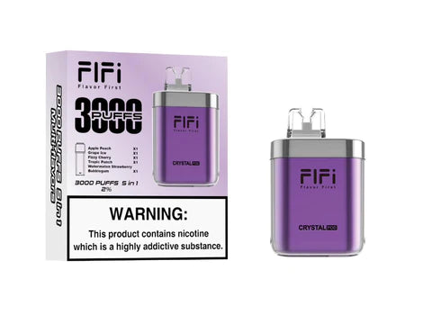 Fifi Crystal 3000 Pod Kit | 5 In 1 | Only £10.00!