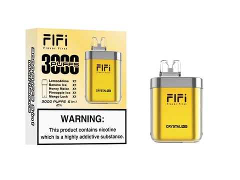 Fifi Crystal 3000 Pod Kit | 5 In 1 | Only £10.00!