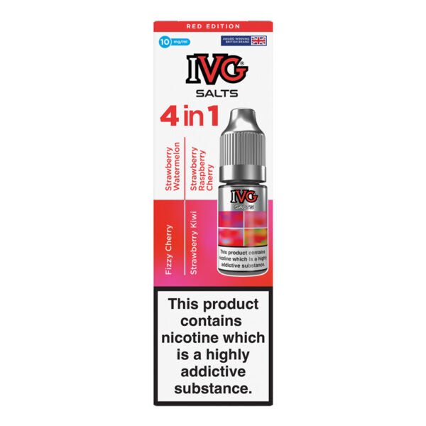 IVG 4 in 1 Red Edition Nic Salt E-Liquid | Only 9.99! VapehouseUK IVG 4 in 1 Red Edition Nic Salt E-Liquid | Only 9.99! VapehouseUK