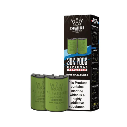 Blue Razz Blast – Al Fakher Hypermax 30K Refill Pods