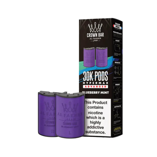 Blueberry Mint – Al Fakher Hypermax 30K Refill Pods