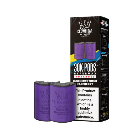 Blueberry Sour Raspberry – Al Fakher Hypermax 30K Refill Pods