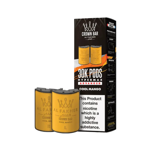 Cool Mango – Al Fakher Hypermax 30K Refill Pods