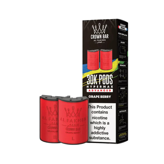 Grape Berry – Al Fakher Hypermax 30K Refill Pods