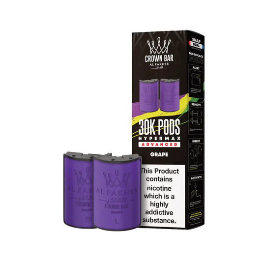 Grape – Al Fakher Hypermax 30K Refill Pods