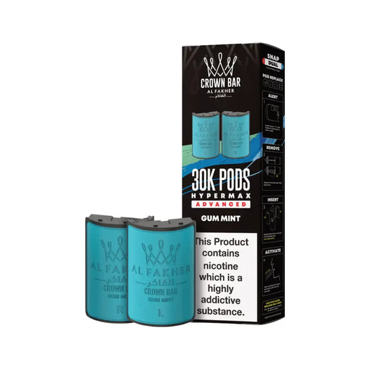 Gum Mint – Al Fakher Hypermax 30K Refill Pods