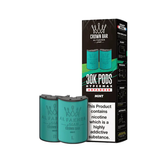 Mint – Al Fakher Hypermax 30K Refill Pods