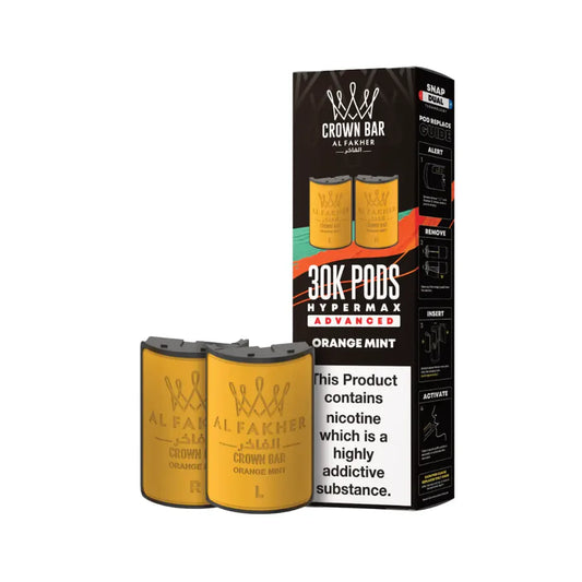 Orange Mint – Al Fakher Hypermax 30K Refill Pods