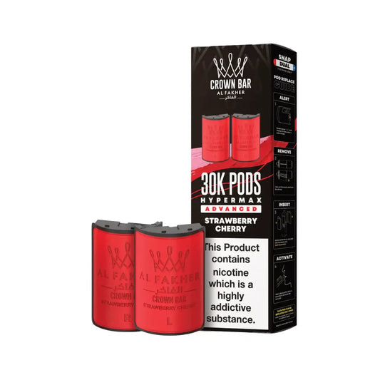 Strawberry Cherry – Al Fakher Hypermax 30K Refill Pods