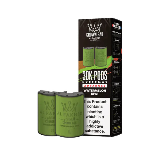Watermelon Kiwi – Al Fakher Hypermax 30K Refill Pods