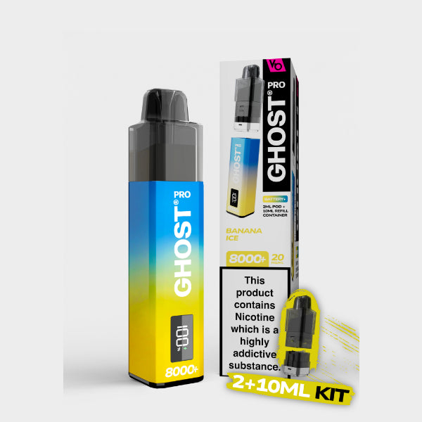 Ghost Pro 8000+ Vape Kit Vapes Bars