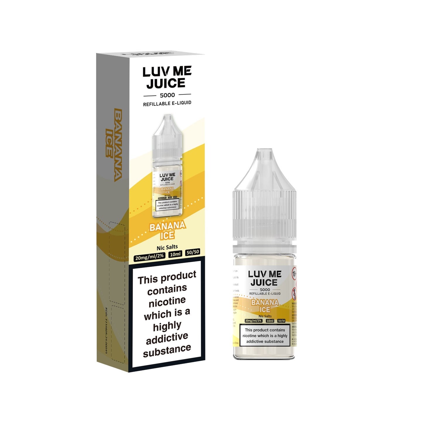 Banana Ice - Luv Me Nic Salts 10ml