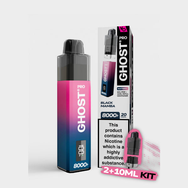 Ghost Pro 8000+ Vape Kit Vapes Bars