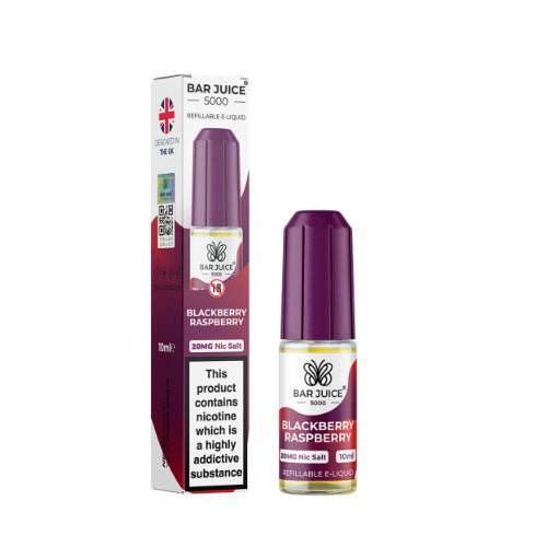 Blackberry Raspberry - Bar Juice Nic Salts 10ml *New*
