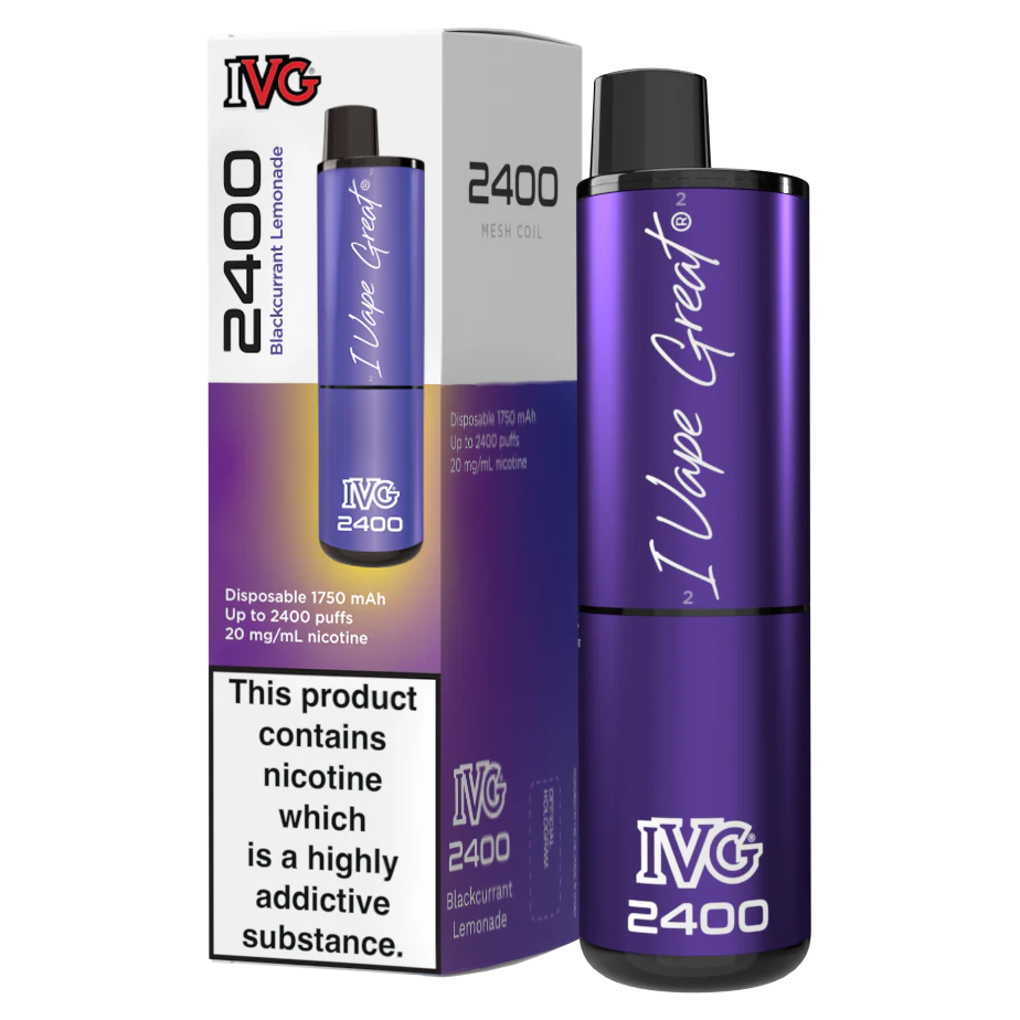 IVG 2400 4 In 1 Prefilled Vape Kit