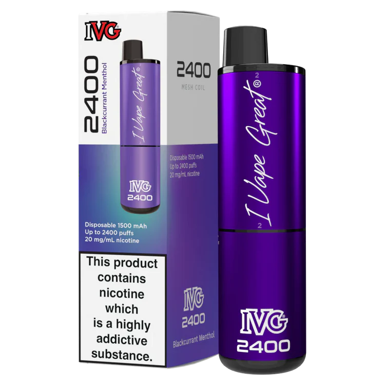 IVG 2400 4 In 1 Prefilled Vape Kit