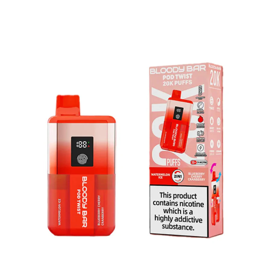 Bloody Bar Ultra Twist 20k Prefilled Pod Kit