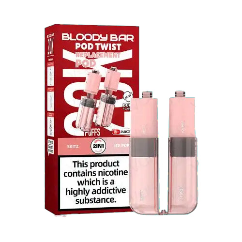 Skitz / Ice Pop - Bloody Bar Ultra Twist 20k Refill Pods