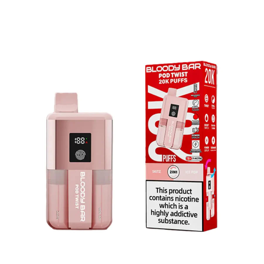 Bloody Bar Ultra Twist 20k Prefilled Pod Kit