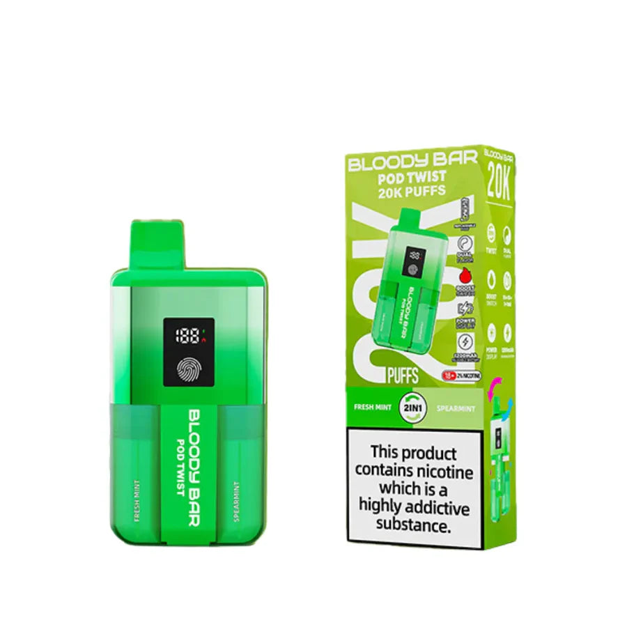 Bloody Bar Ultra Twist 20k Prefilled Pod Kit