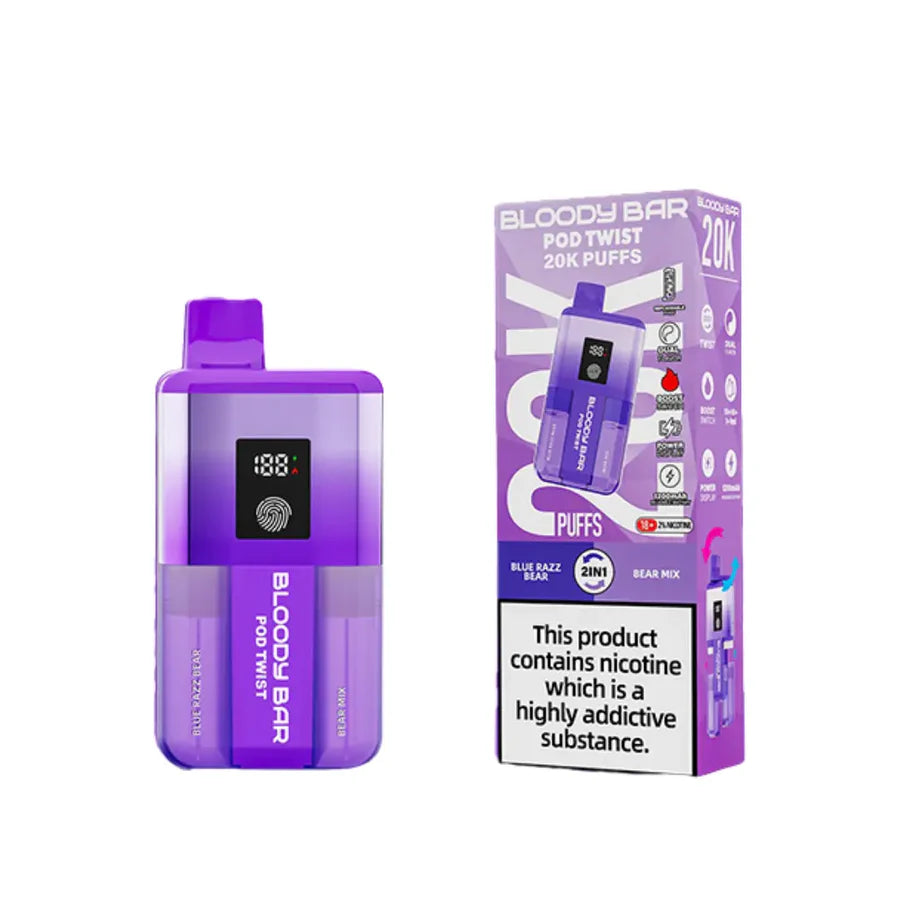 Bloody Bar Ultra Twist 20k Prefilled Pod Kit