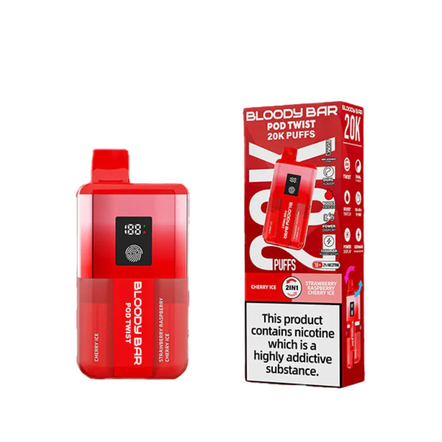 Bloody Bar Ultra Twist 20k Prefilled Pod Kit