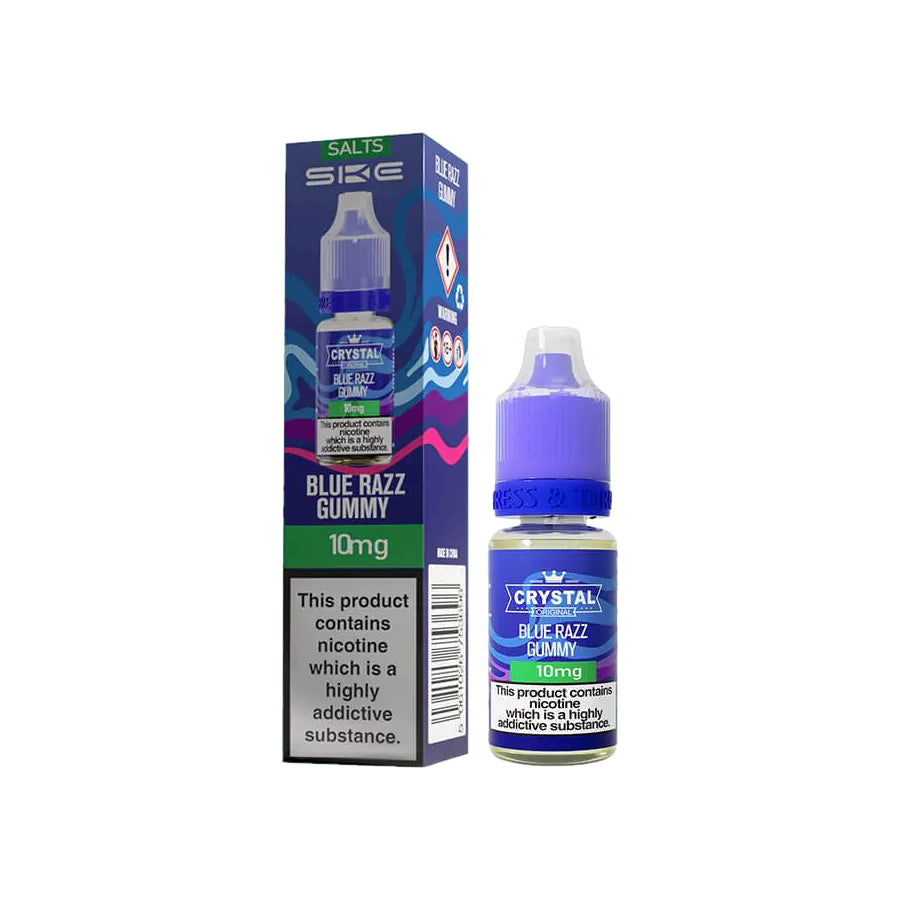 Blue Razz Gummy – SKE Crystal Nic Salts 10ml