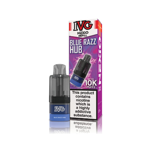 Blue Razz Hub – IVG Nexio Refill Pods