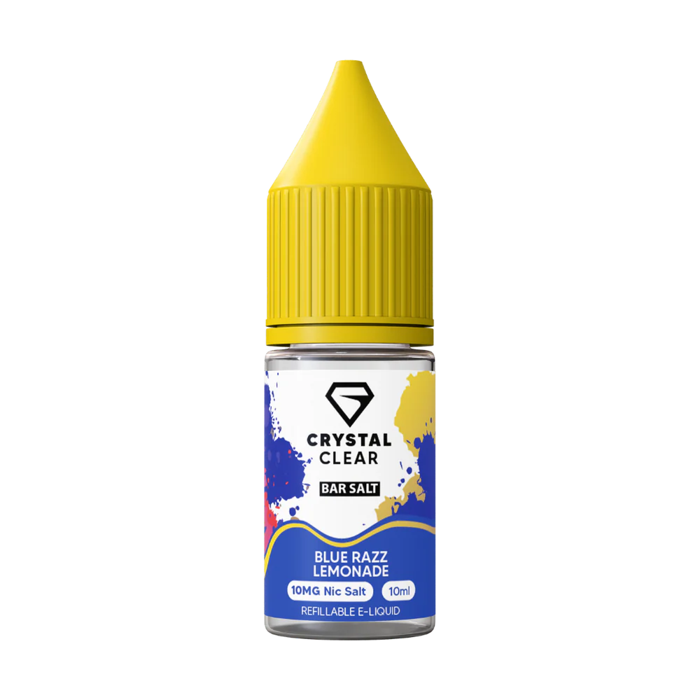 Blue Razz Lemonade - Crystal Clear Nic Salts 10ml