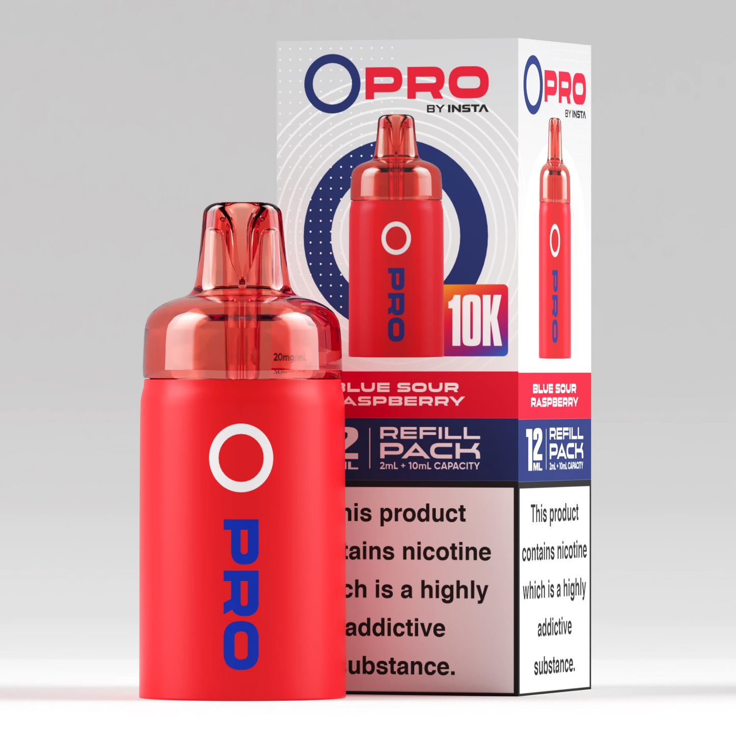 Blue Sour Raspberry - Insta O Pro 10k Replacement Pods