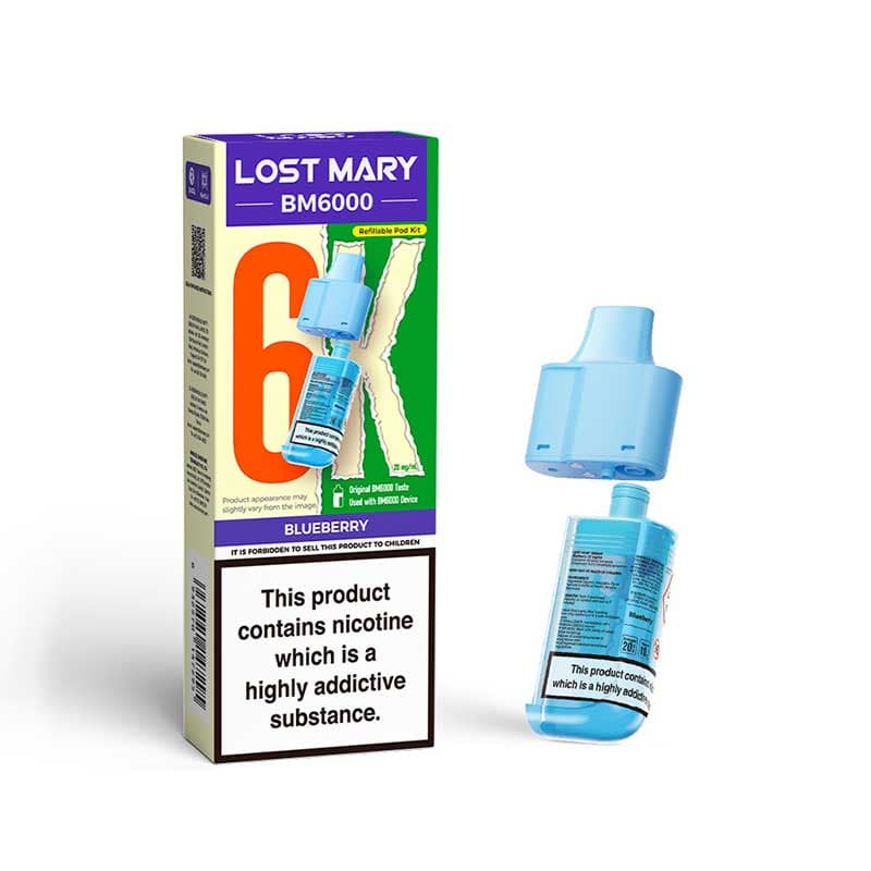 Blueberry - Lost Mary BM6000 Prefilled Pods