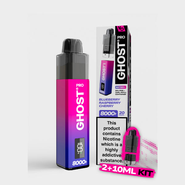 Ghost Pro 8000+ Vape Kit Vapes Bars