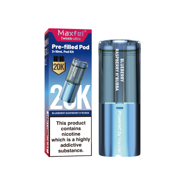 Blueberry Raspberry H’Bubba - Maxfel Twinkle Ultra 20K Refill Pods