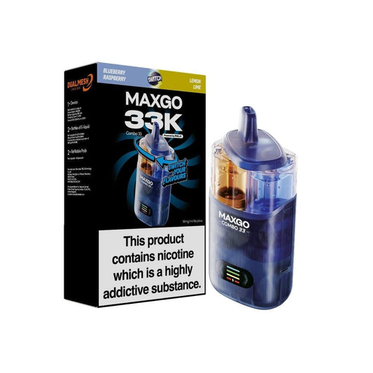 RELX Maxgo Combo 33k Prefilled Dual Flavour Pod Kit