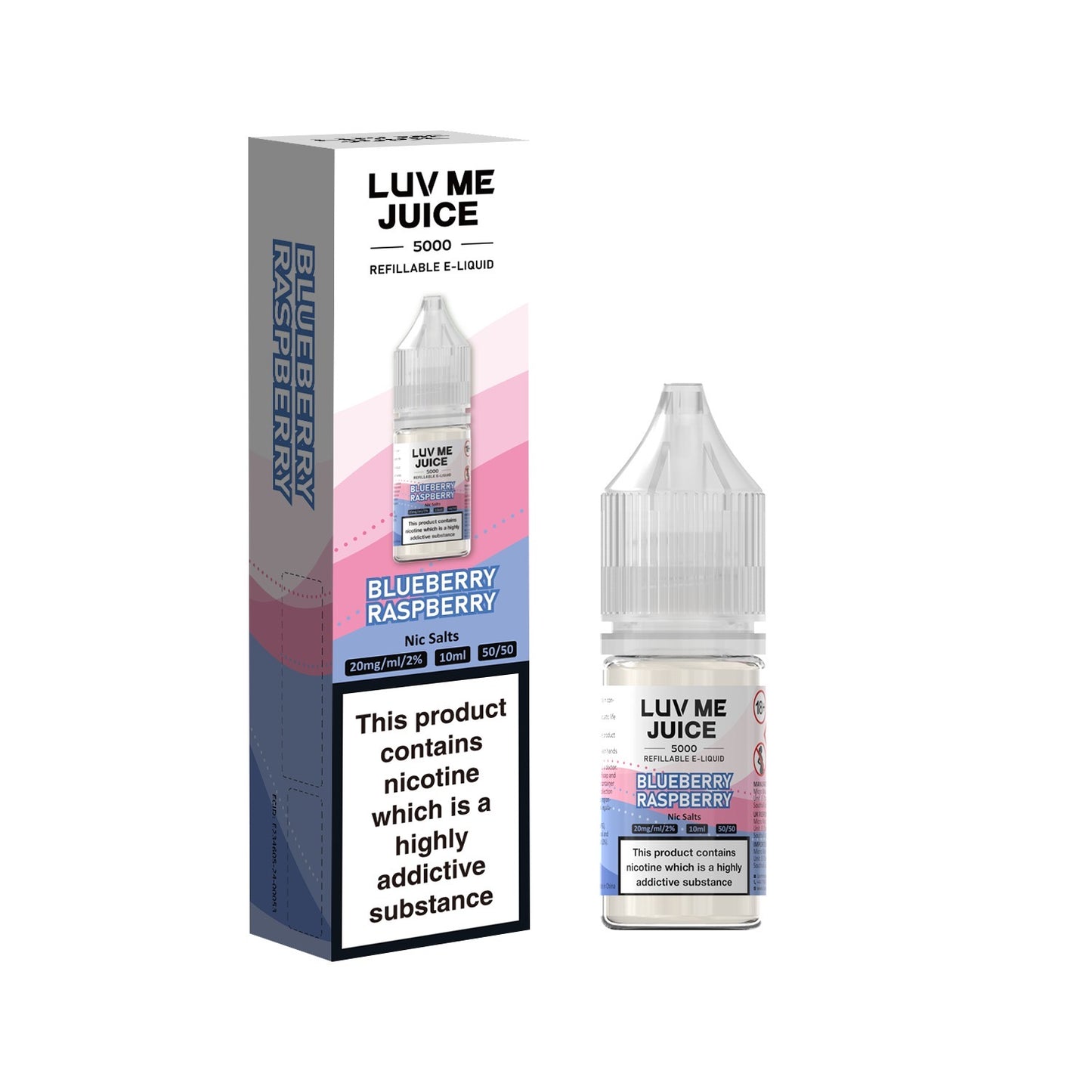 Blueberry Raspberry - Luv Me Nic Salts 10ml