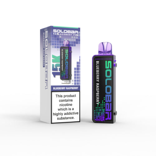 Blueberry Raspberry – Solobar 15K Replacement Pods