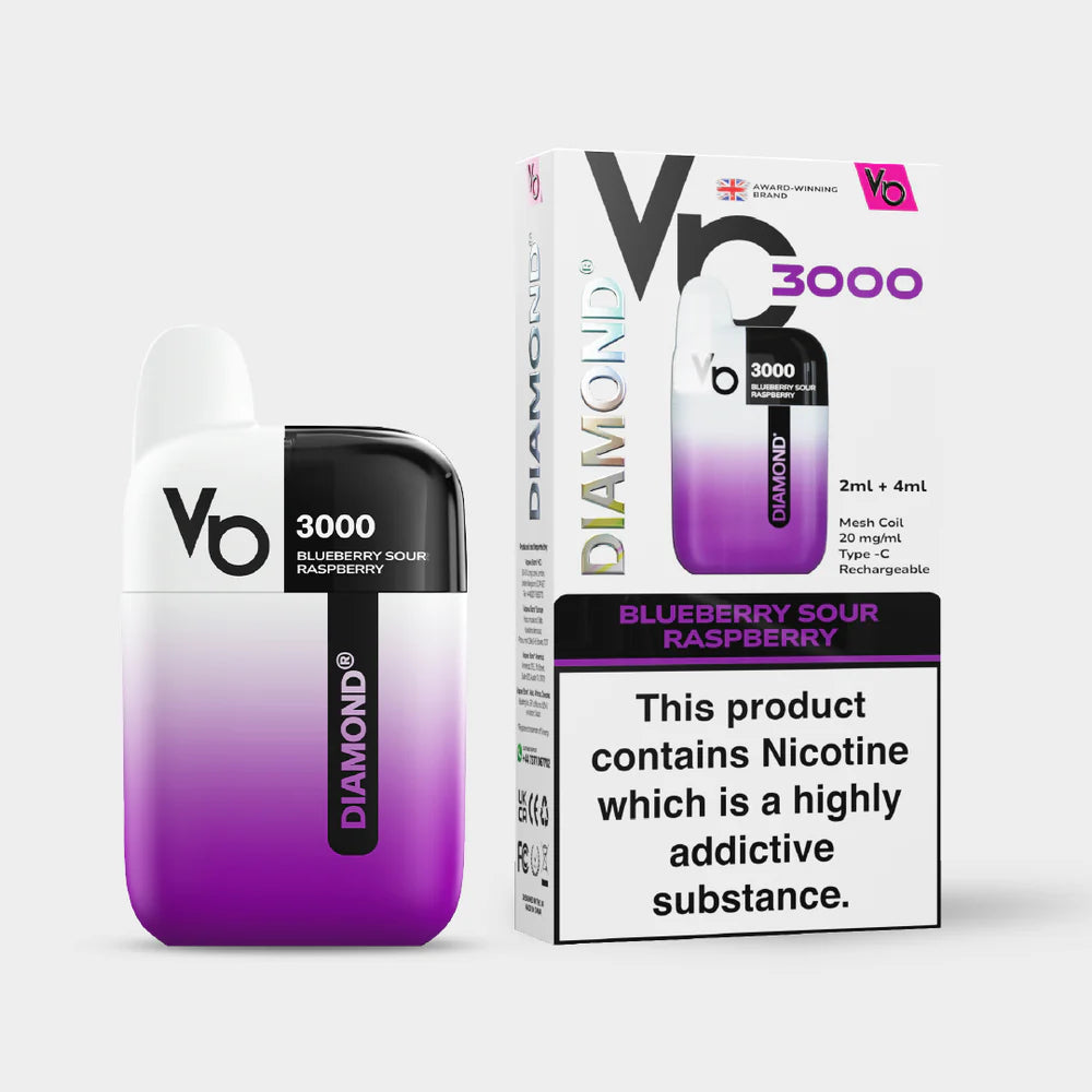 Vapes Bars Diamond 3000 Prefilled Pod Kit