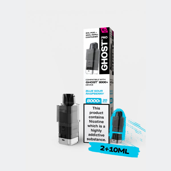 Blue Sour Raspberry - Ghost Pro 8000+ Refill Pods